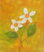 Květiny - Silný život, obrazy ručně malované