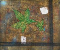Stromy - Zelené listy, obrazy ručně malované