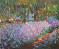 Claude Monet - Nádherné místo, obrazy ručně malované