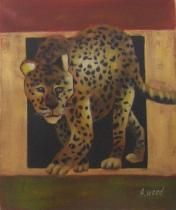 obrazy, reprodukce, Leopard