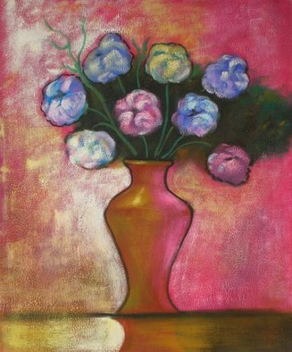 obraz Váza s kuličkami