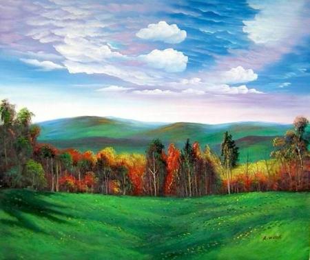 obraz Klidná krajina