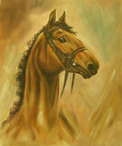 obraz Hlava koně