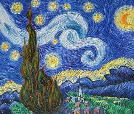 obraz Hvězdná noc
