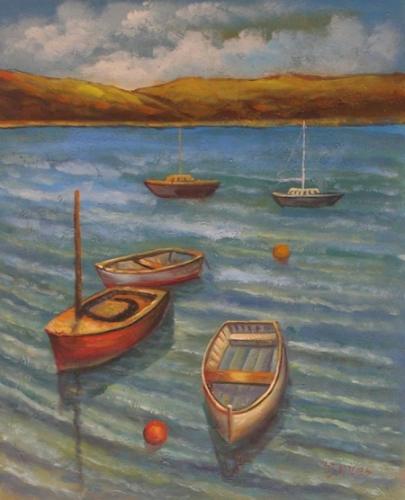 obraz Opuštěné lodě