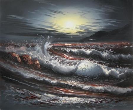 obraz Bouře na moři