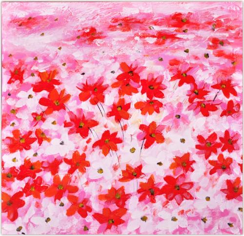 obraz Barevné květiny