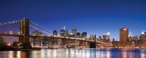 obrazy, reprodukce, Manhattan, Brooklyn bridge