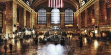obrazy, reprodukce, New York Grand Central Station