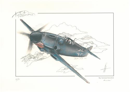 obraz Stíhací letoun Messerschmitt Bf 109 G6